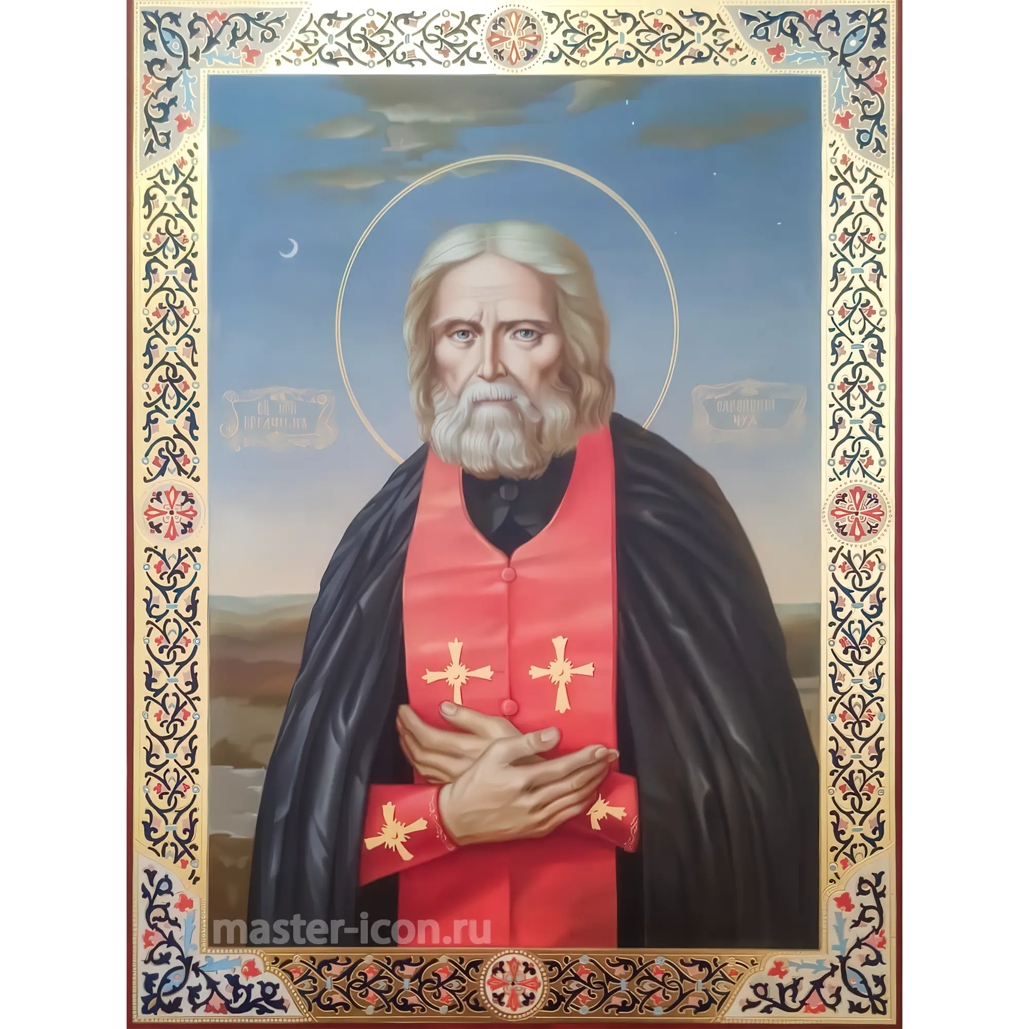 Икона Святой Серафим Саровский Икона Святой Серафим Саровский